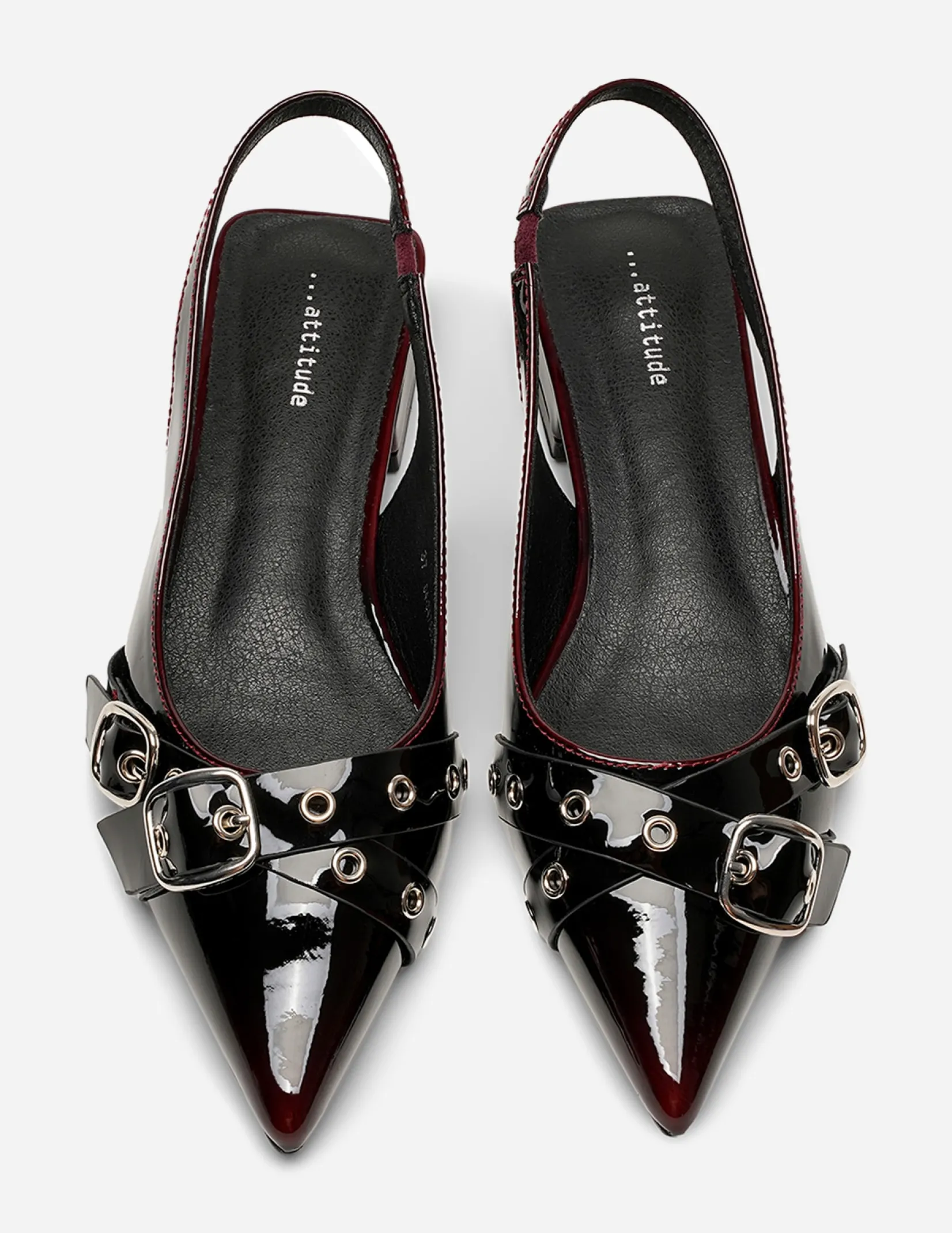 ATTITUDE Ballerinaskor|Sommarskor<,Ballerinaskor med slingback