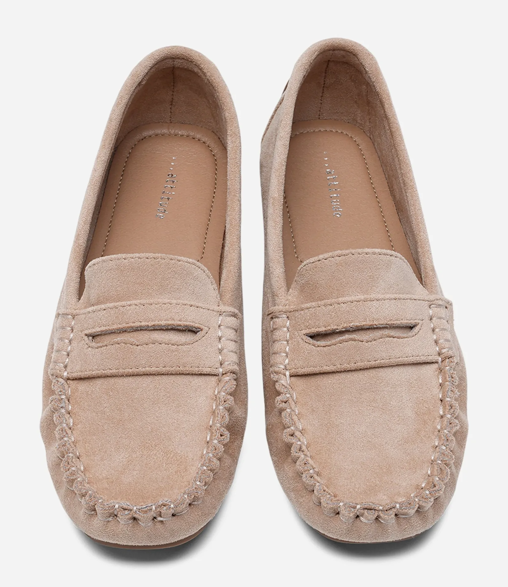 ATTITUDE Loafers|Höstskor<,Mockasiner