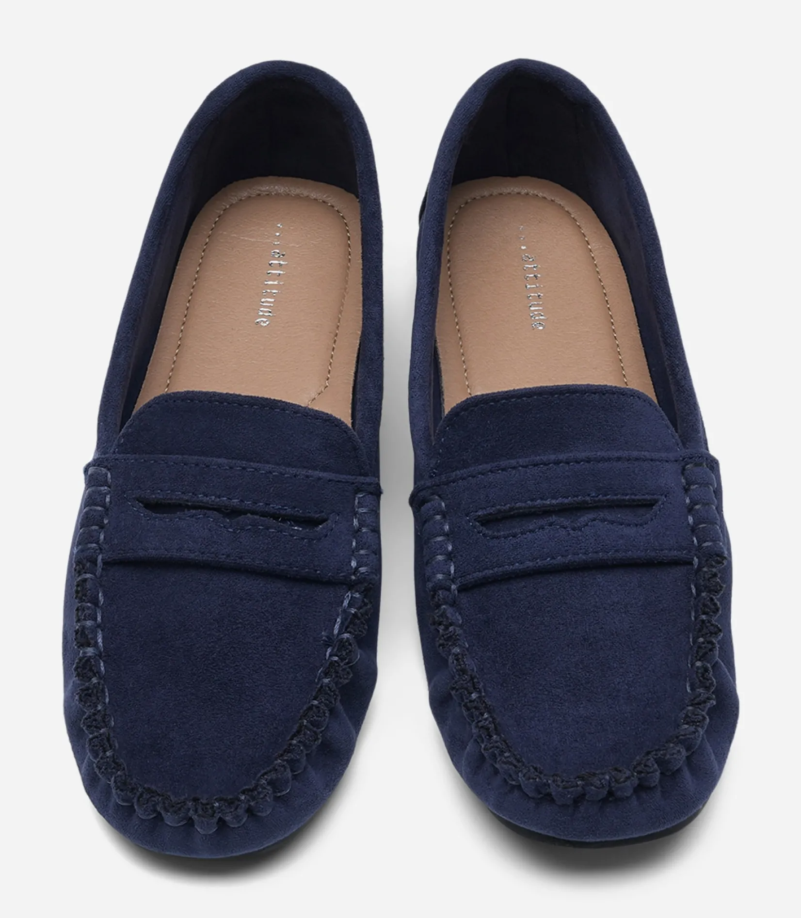 ATTITUDE Loafers|Höstskor<,Mockasiner