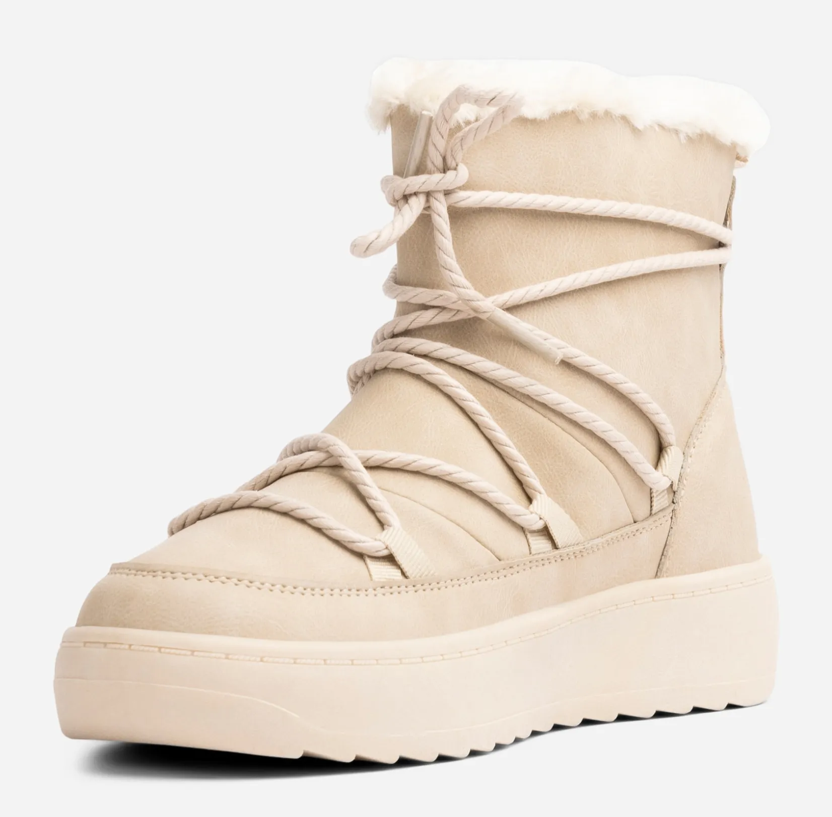 ATTITUDE Boots Och Kängor|Vinterskor<,Varmfodrade boots med snörning
