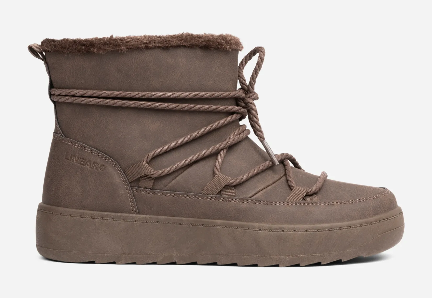 ATTITUDE Boots Och Kängor|Vinterskor<,Varmfodrade boots med snörning