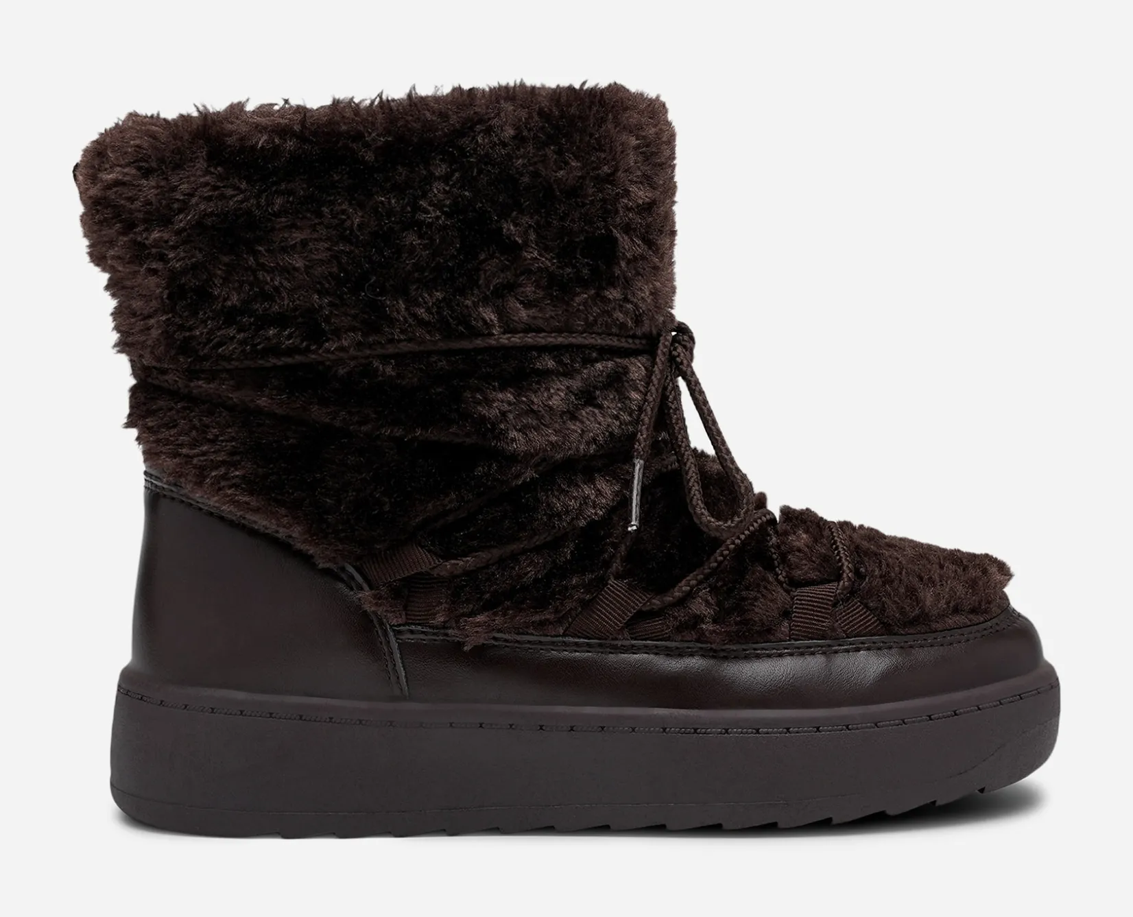 ATTITUDE Boots Och Kängor|Vinterskor<,Varmfodrade boots med snörning