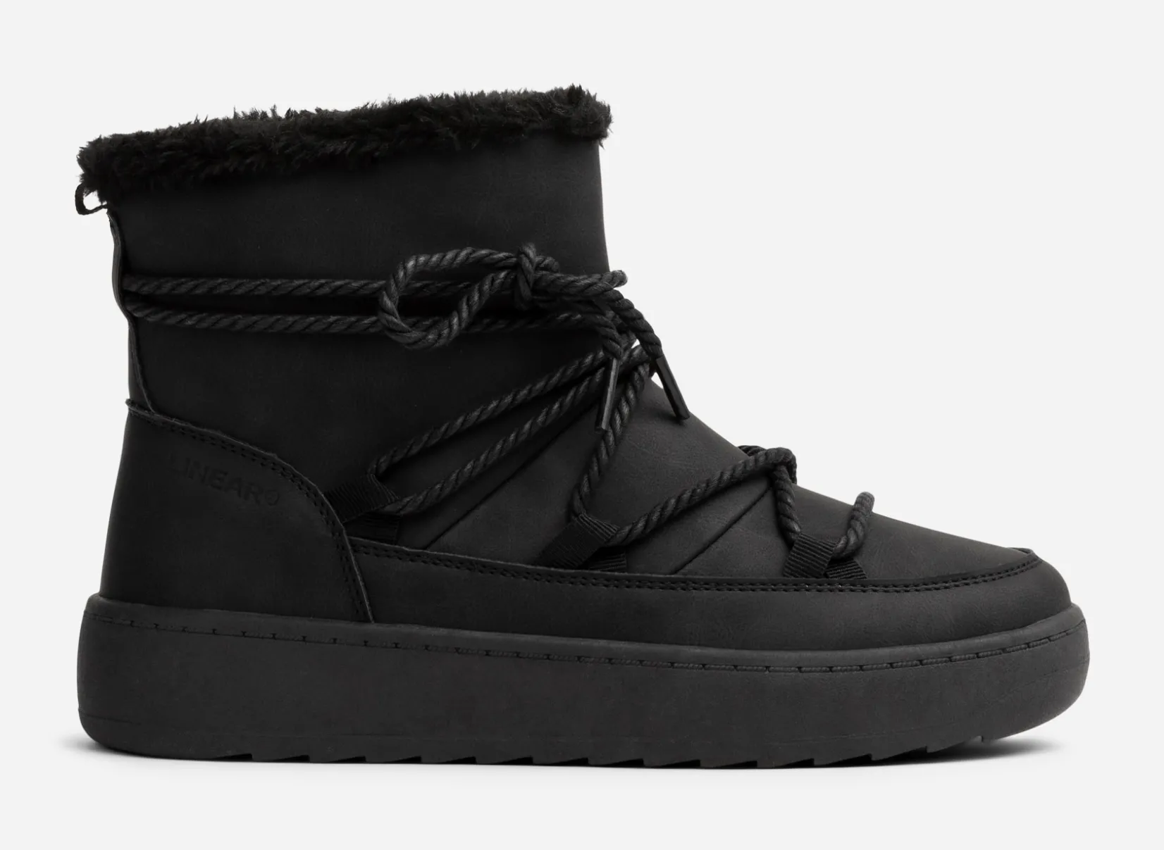 ATTITUDE Boots Och Kängor|Vinterskor<,Varmfodrade boots med snörning