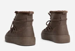 ATTITUDE Boots Och Kängor|Vinterskor<,Varmfodrade boots med snörning