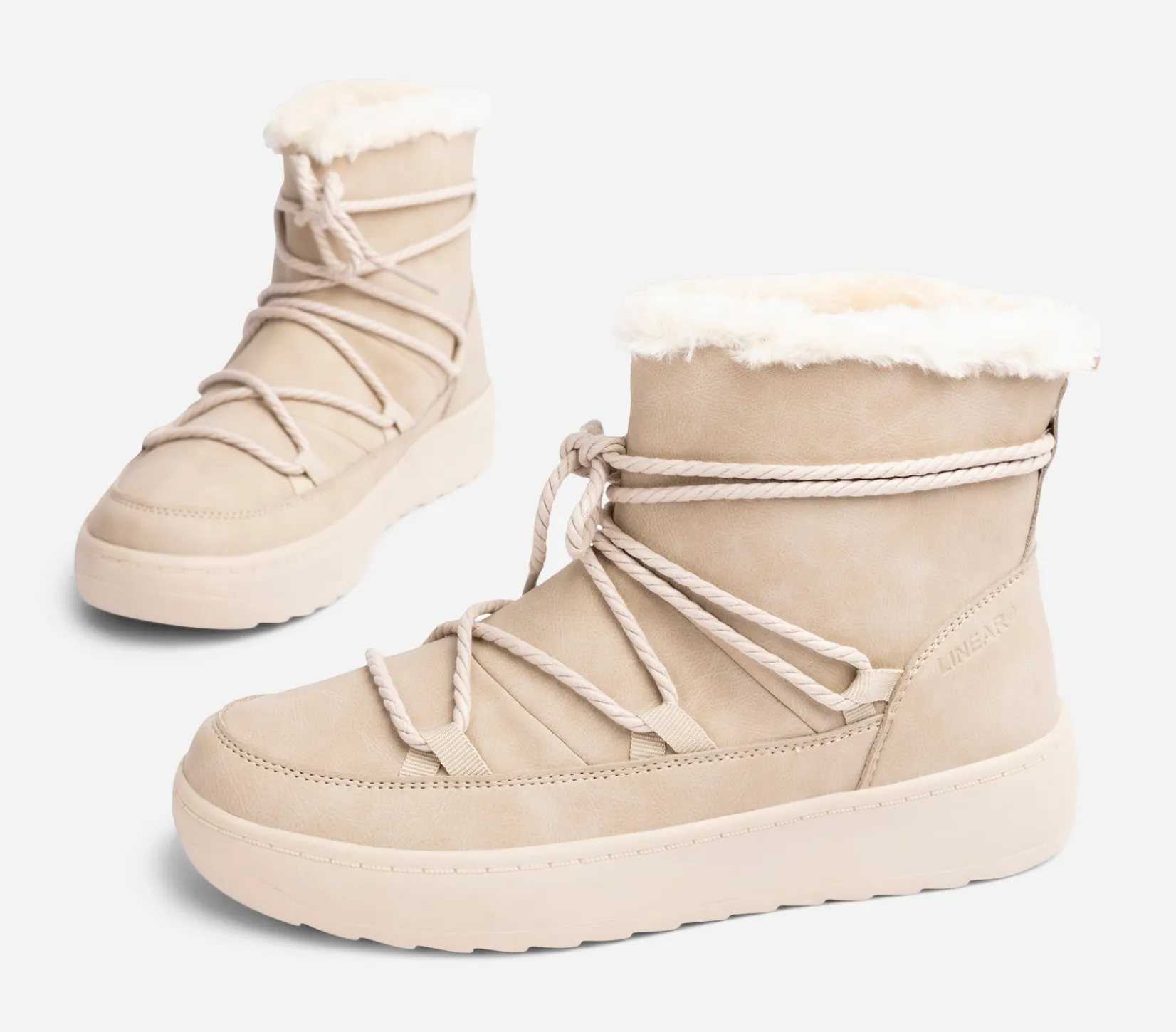 ATTITUDE Boots Och Kängor|Vinterskor<,Varmfodrade boots med snörning