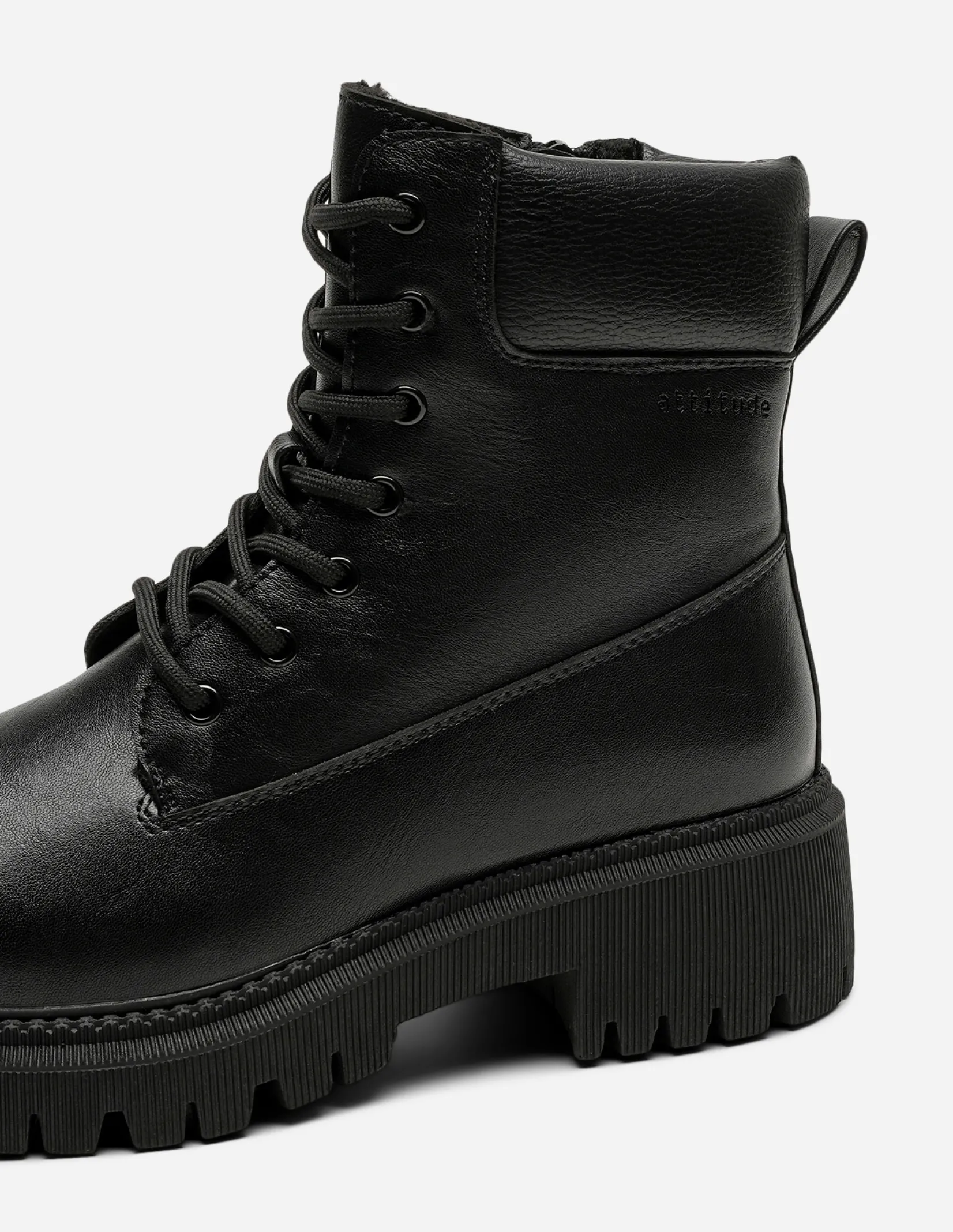 ATTITUDE Boots Och Kängor|Vinterskor<,Varmfodrade boots med snörning