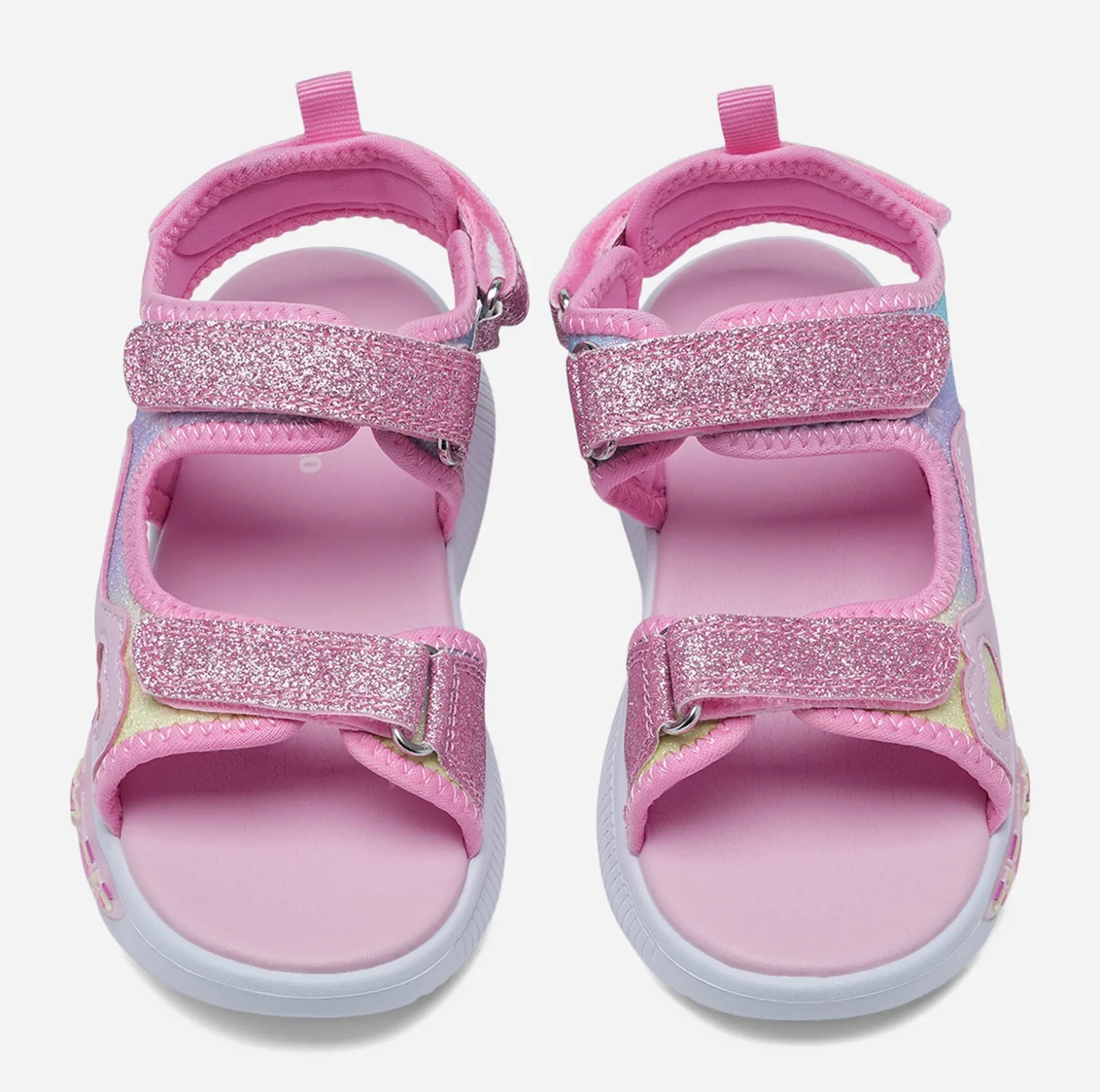 Barn DINSKO Blinkande Barnskor|Sandaler<,Blinkande sandaler