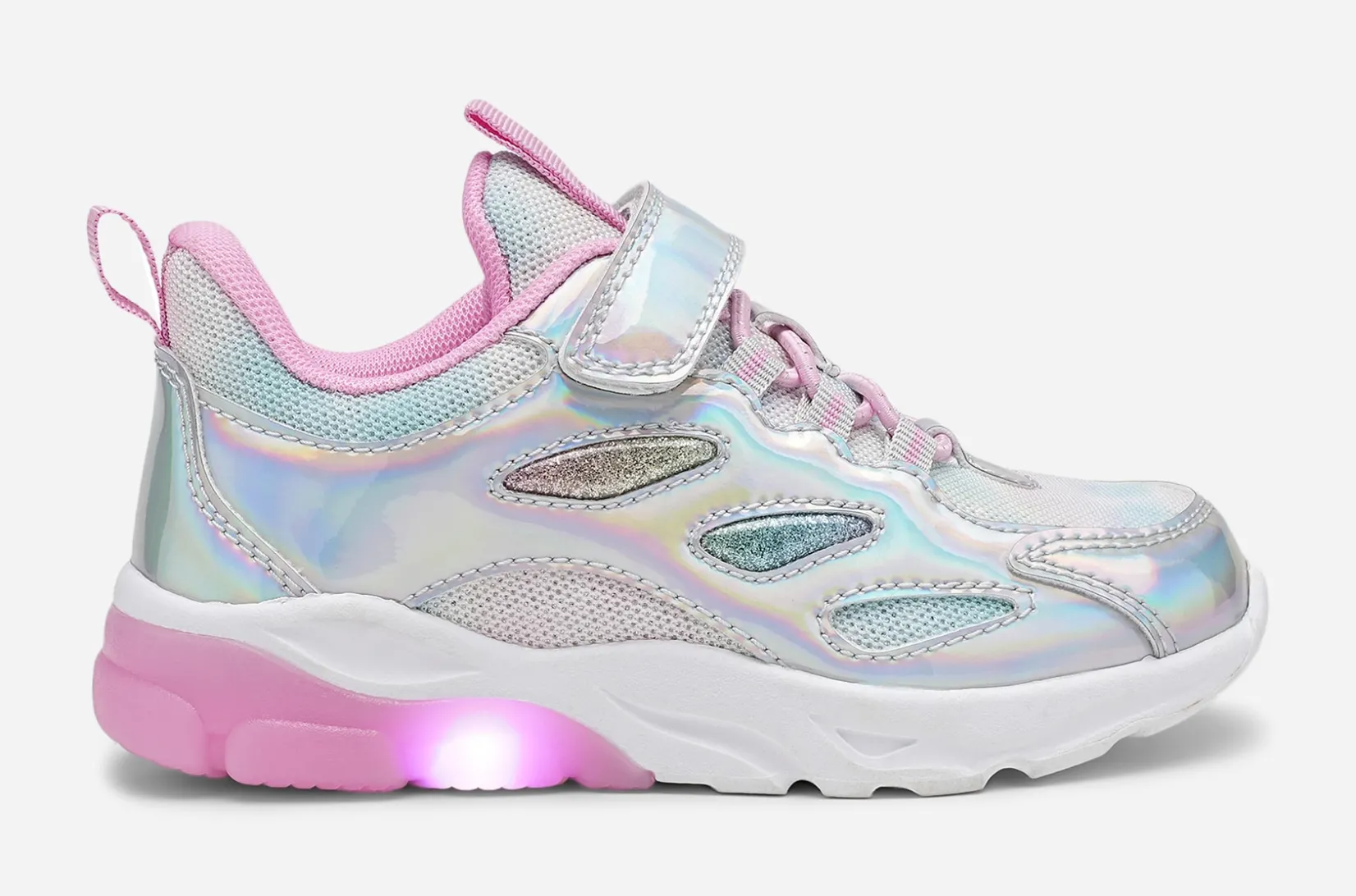 Barn DINSKO Blinkande Barnskor|Sneakers<,Blinkande sneakers