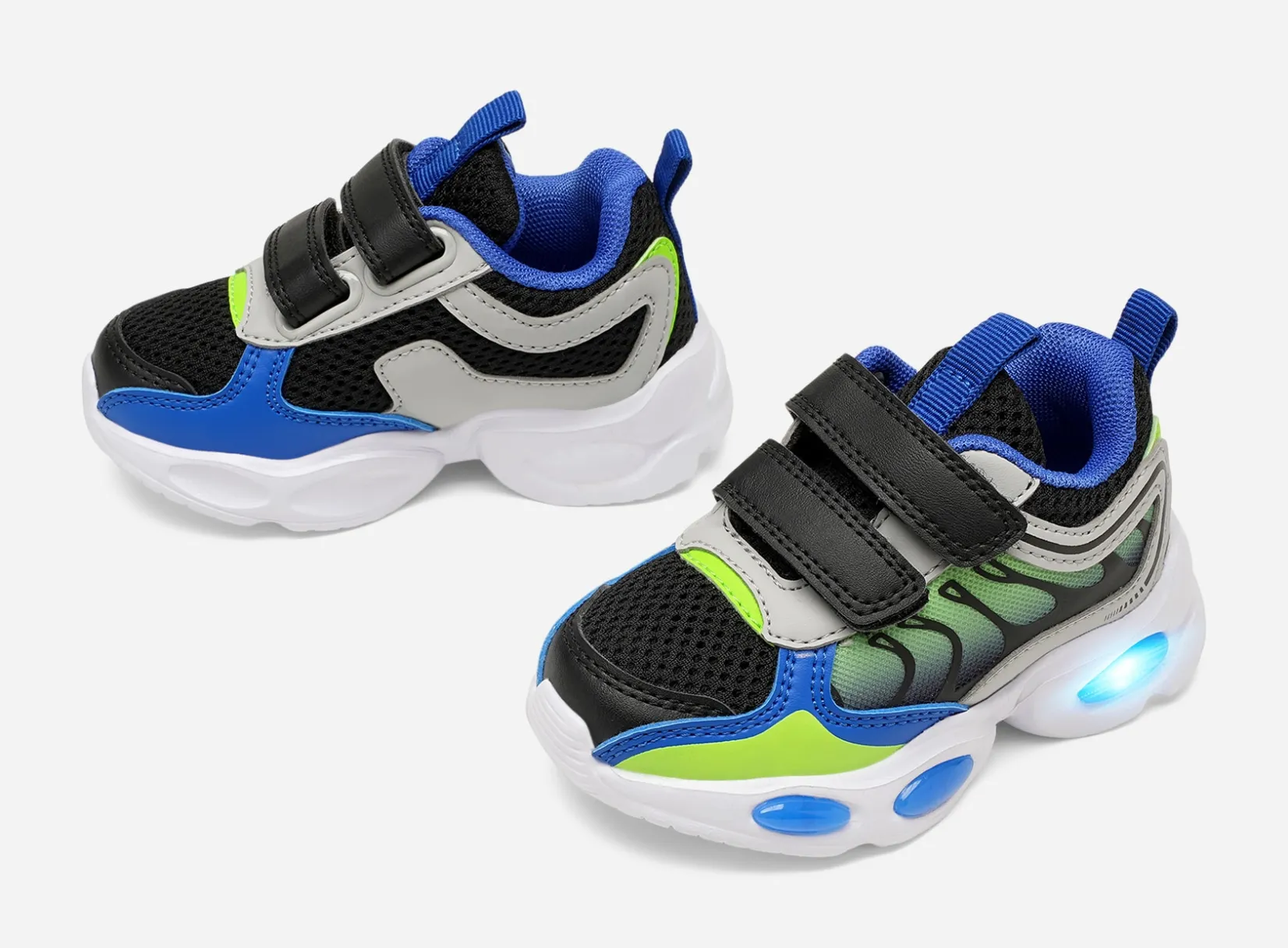 Barn DINSKO Blinkande Barnskor|Babyskor<,Blinkande sneakers