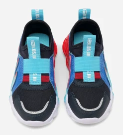 Barn DINSKO Blinkande Barnskor|Sneakers<,Blinkande sneakers