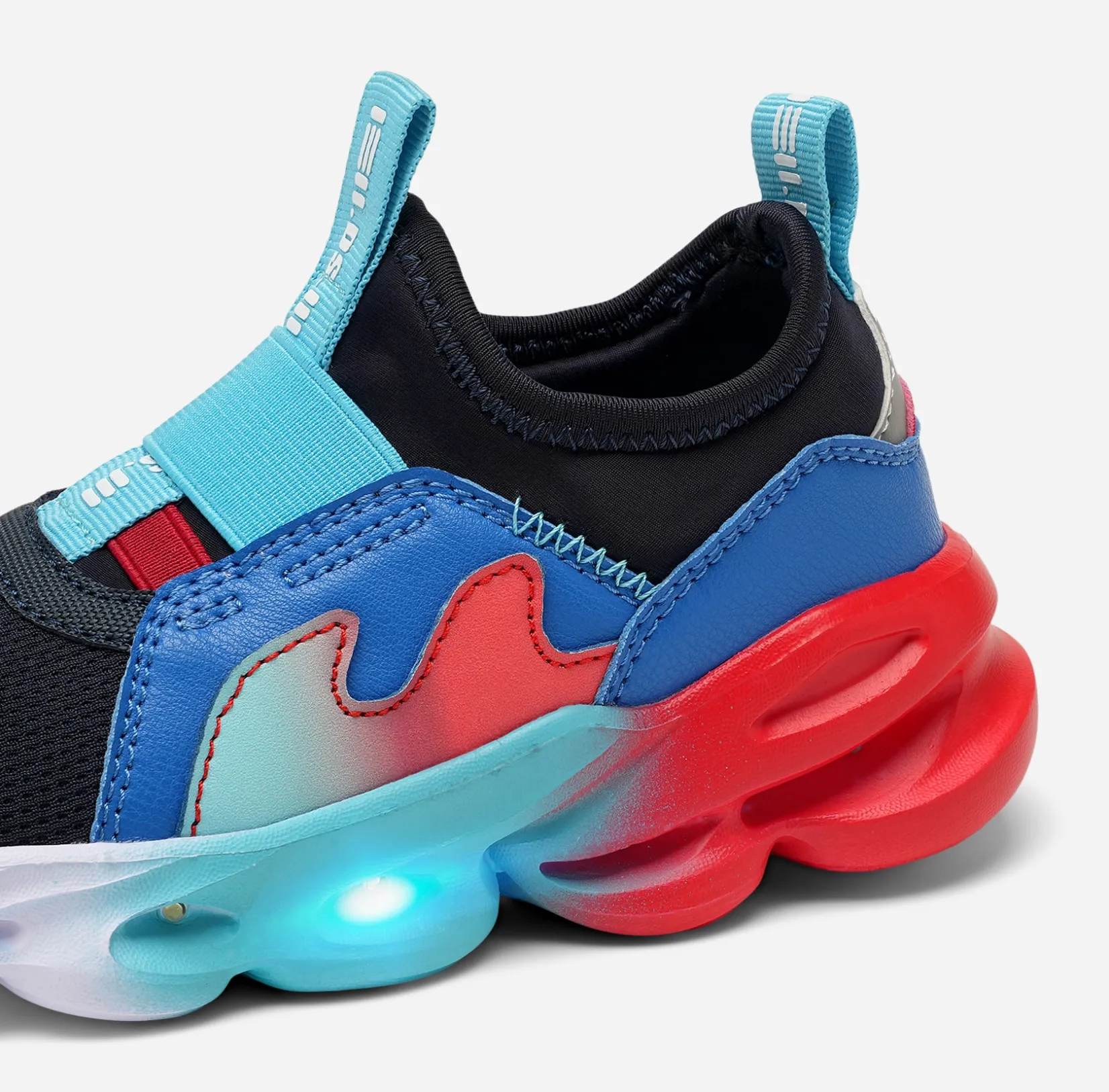 Barn DINSKO Blinkande Barnskor|Sneakers<,Blinkande sneakers