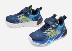 Barn DINSKO Blinkande Barnskor|Sneakers<,Blinkande sneakers