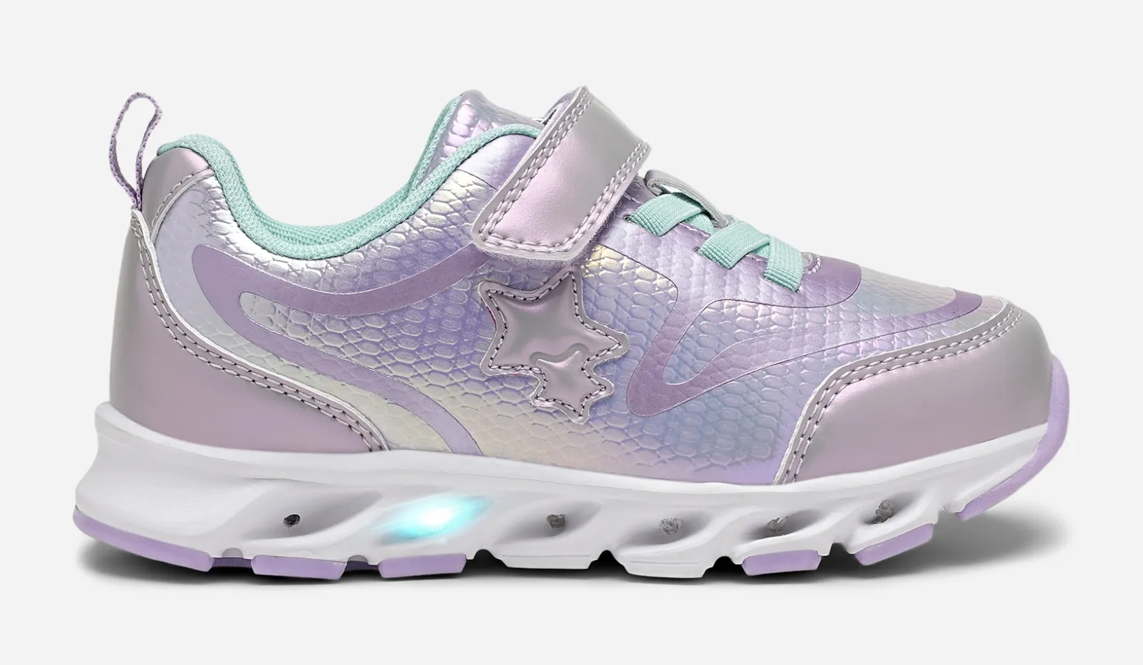 Barn DINSKO Blinkande Barnskor|Sneakers<,Blinkande sneakers