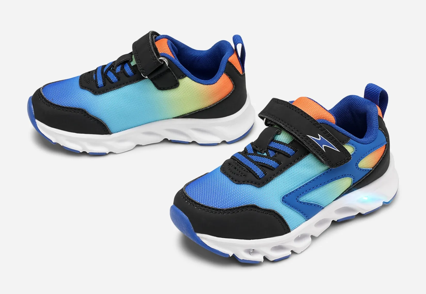 Barn DINSKO Blinkande Barnskor|Sneakers<,Blinkande sneakers