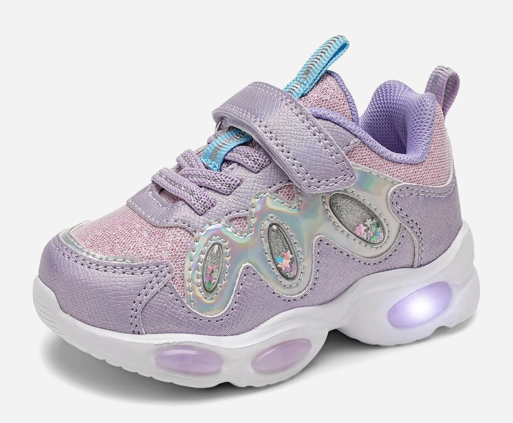 Barn DINSKO Blinkande Barnskor|Sneakers<,Blinkande sneakers