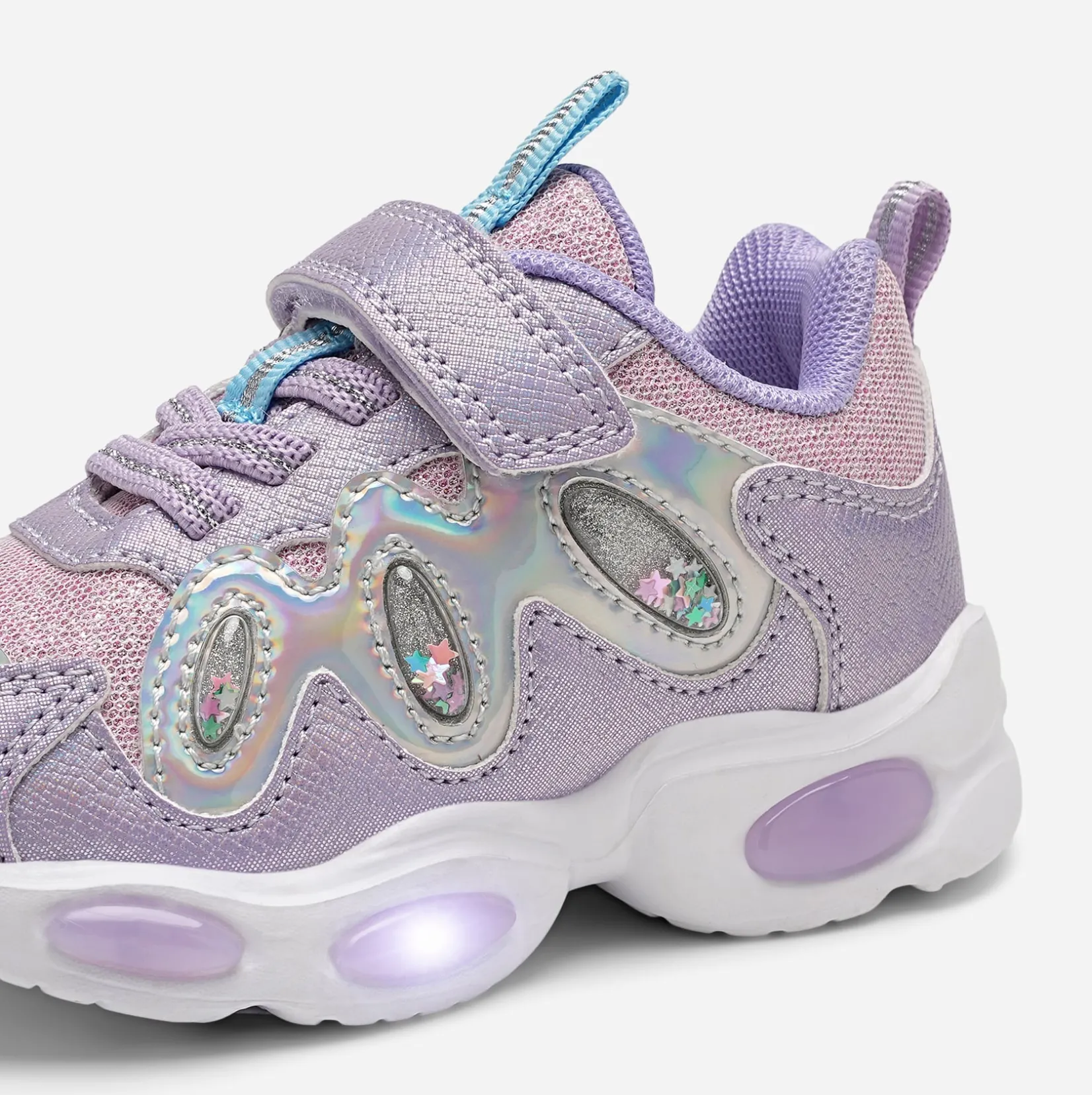 Barn DINSKO Blinkande Barnskor|Sneakers<,Blinkande sneakers