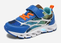 Barn DINSKO Blinkande Barnskor|Sneakers<,Blinkande sneakers