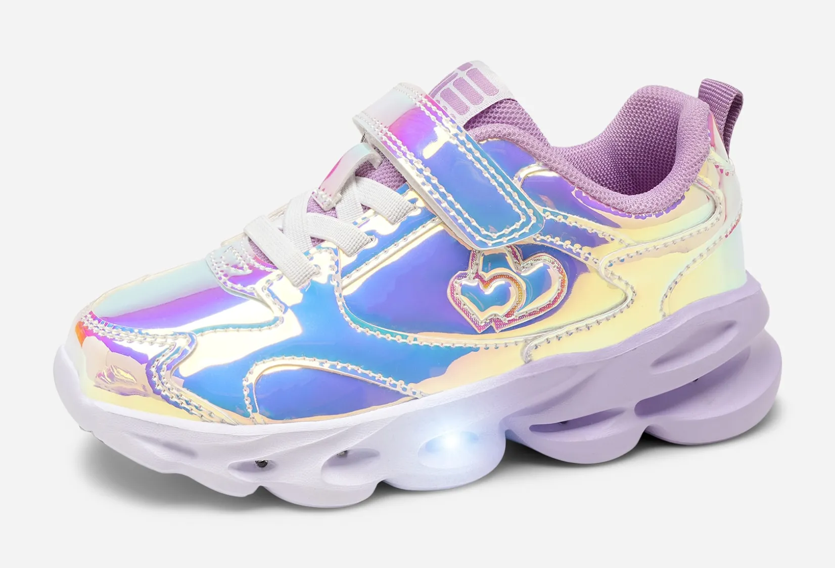 Barn DINSKO Blinkande Barnskor|Sneakers<,Blinkande sneakers