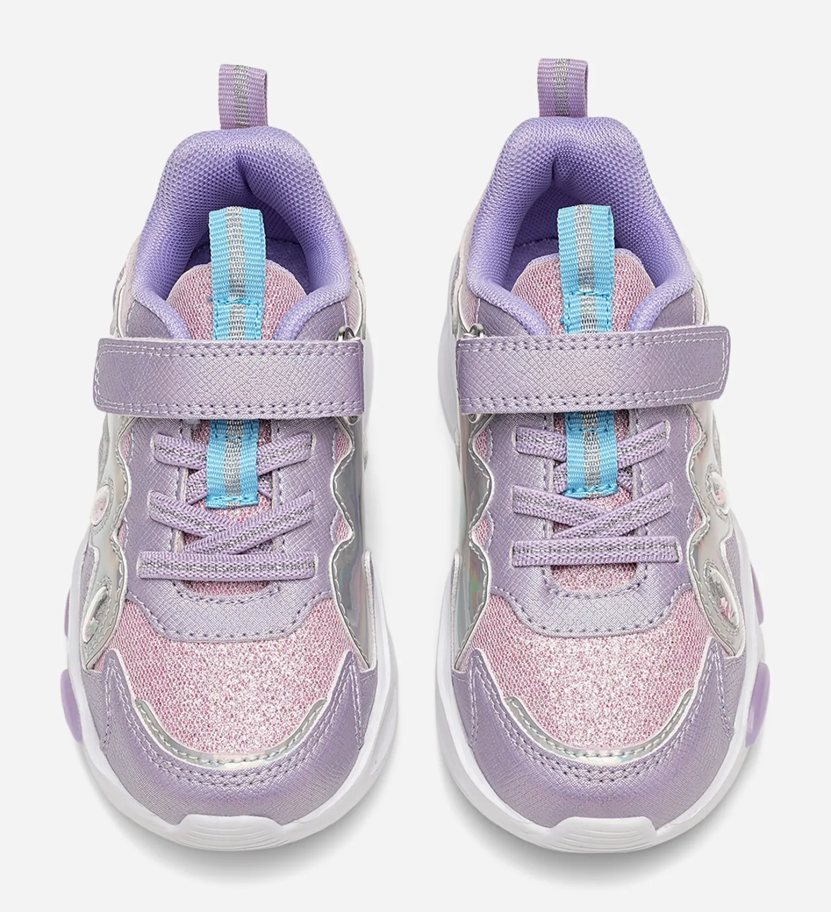 Barn DINSKO Blinkande Barnskor|Sneakers<,Blinkande sneakers
