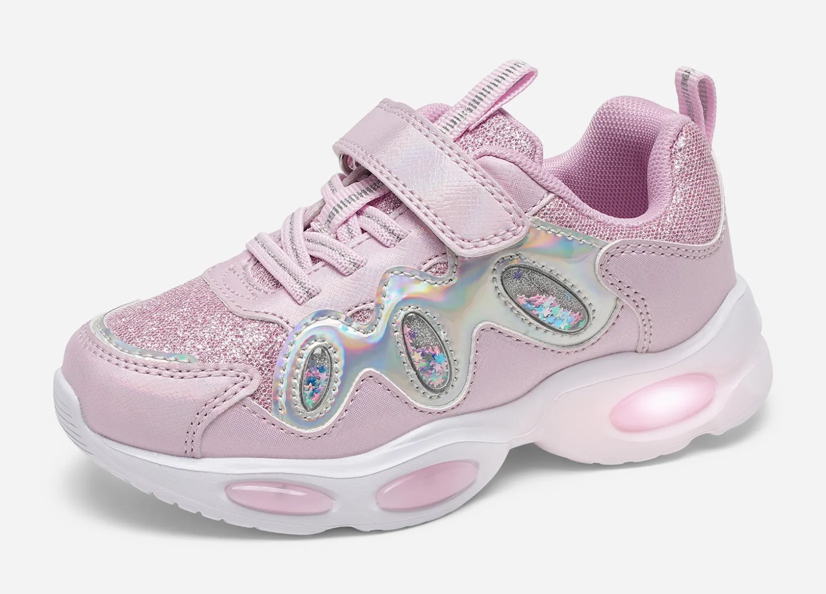 Barn DINSKO Blinkande Barnskor|Sneakers<,Blinkande sneakers