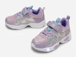 Barn DINSKO Blinkande Barnskor|Sneakers<,Blinkande sneakers