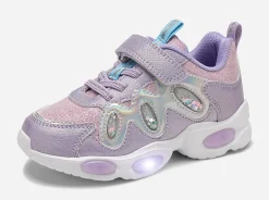 Barn DINSKO Blinkande Barnskor|Sneakers<,Blinkande sneakers