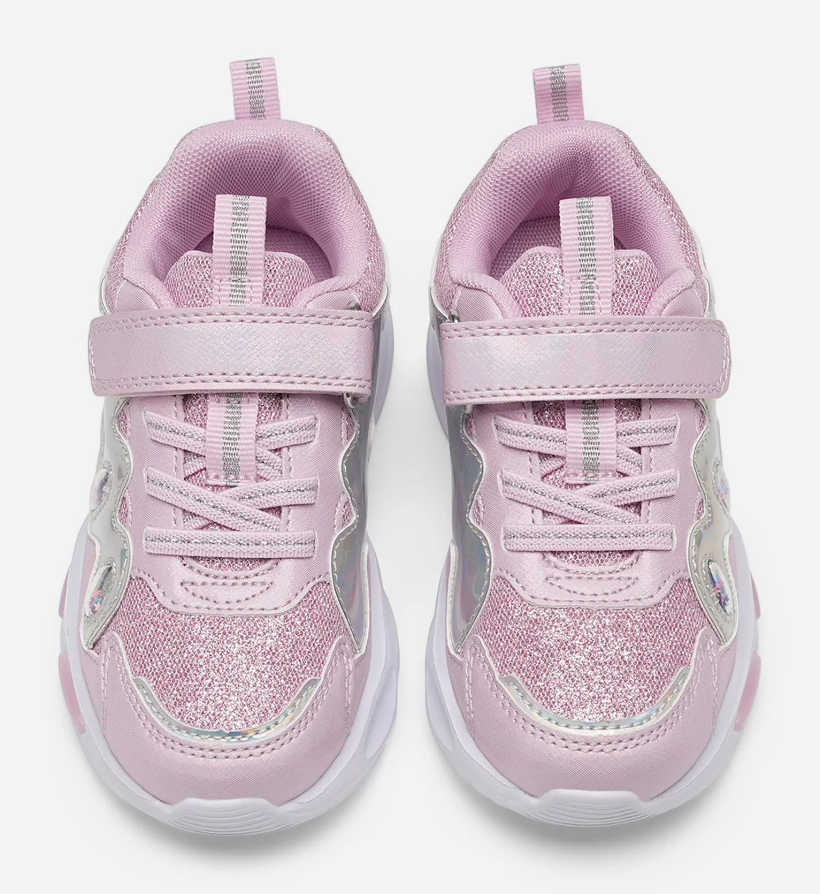 Barn DINSKO Blinkande Barnskor|Sneakers<,Blinkande sneakers