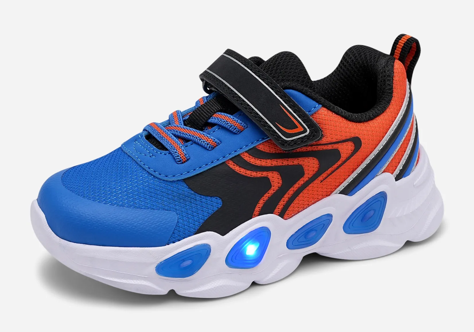 Barn DINSKO Blinkande Barnskor|Sneakers<,Blinkande sneakers