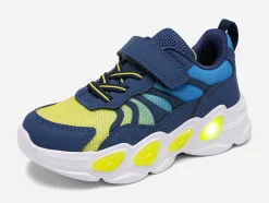 Barn DINSKO Blinkande Barnskor|Sneakers<,Blinkande sneakers
