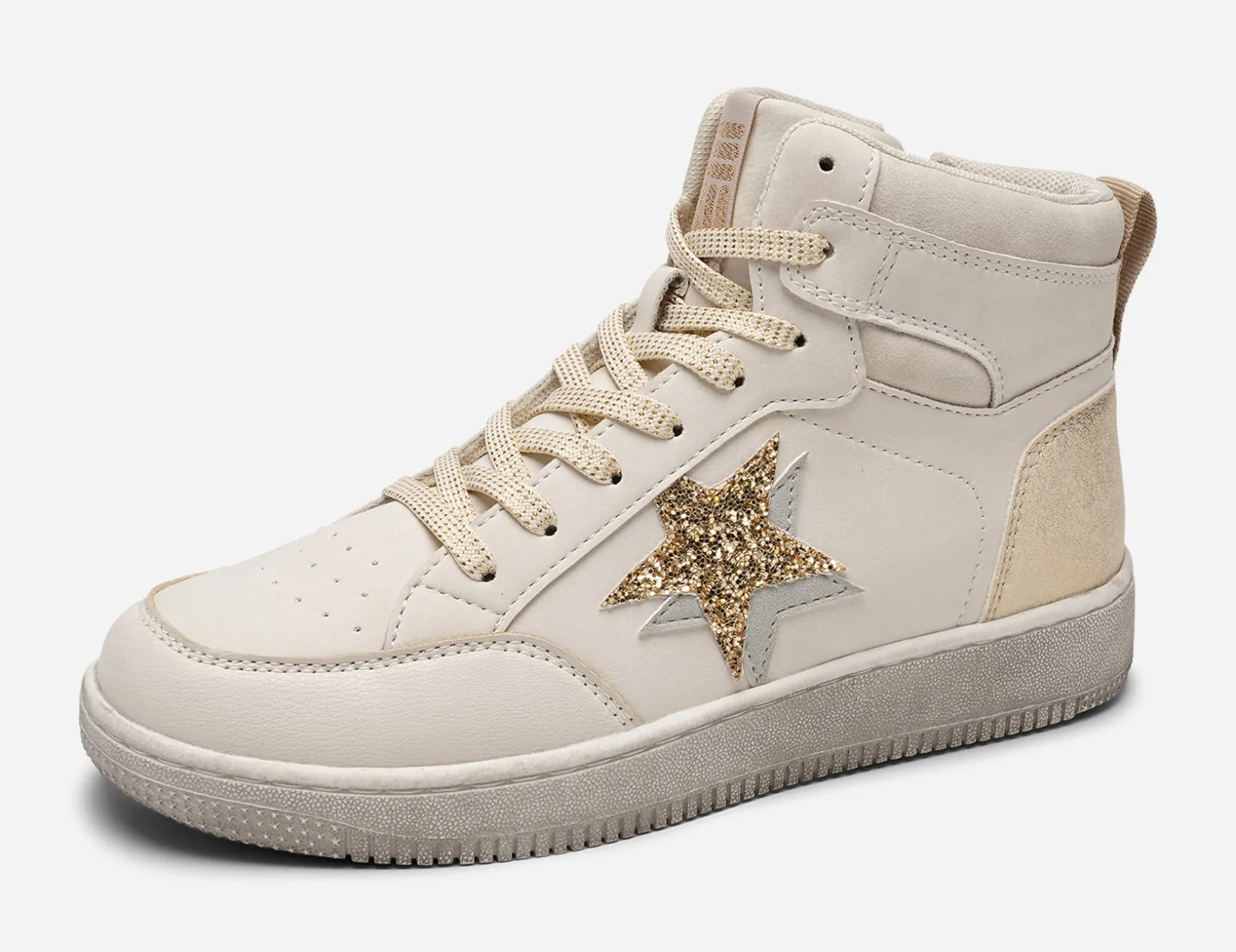 Barn DINSKO Sneakers|Vårskor<,Höga sneakers med dragkedja