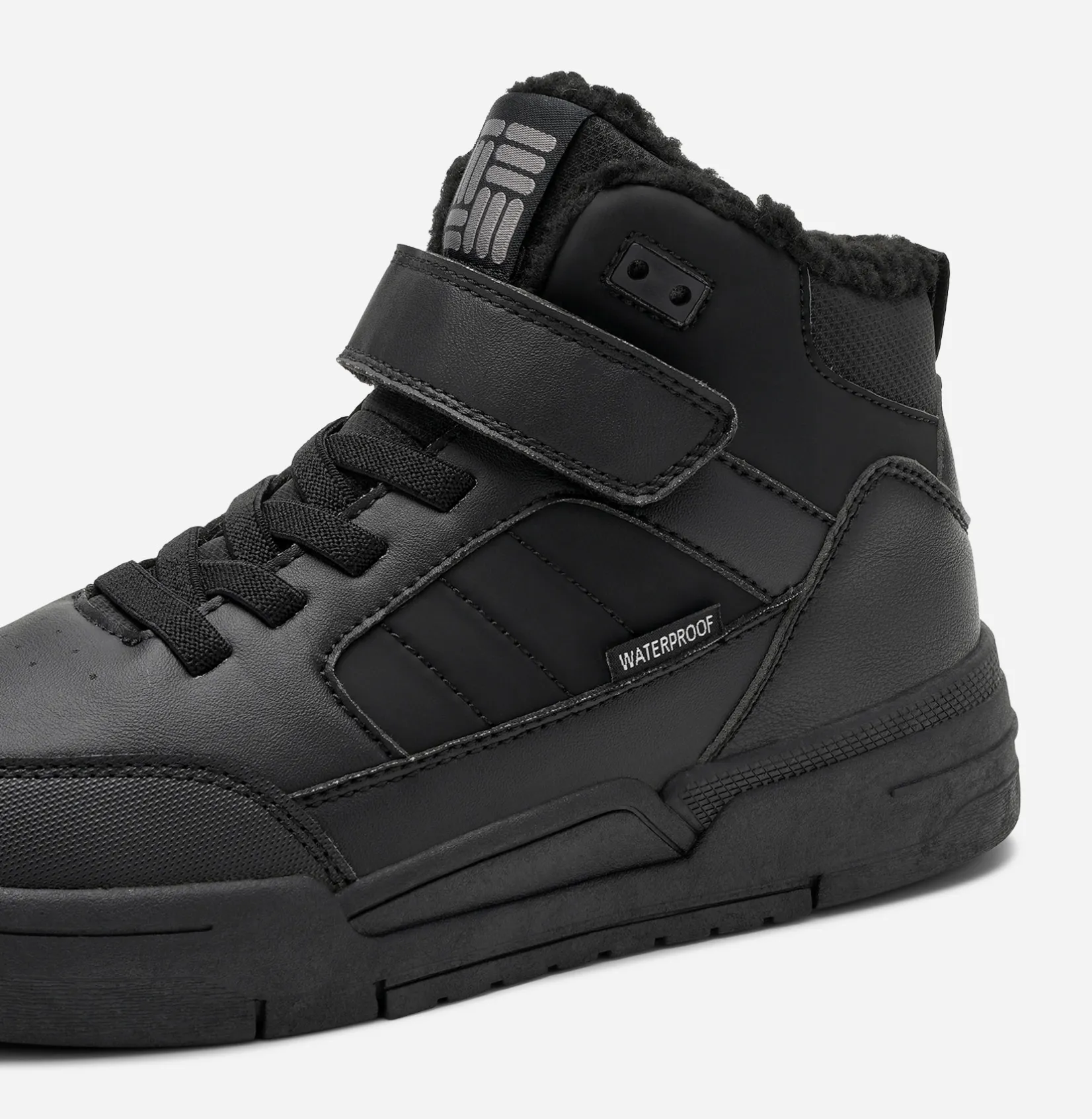 Barn DINSKO Vattentäta Barnskor|Boots Och Kängor<,Varmfodrade höga sneakers waterproof