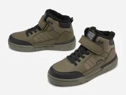 Barn DINSKO Vattentäta Barnskor|Boots Och Kängor<,Varmfodrade höga sneakers waterproof