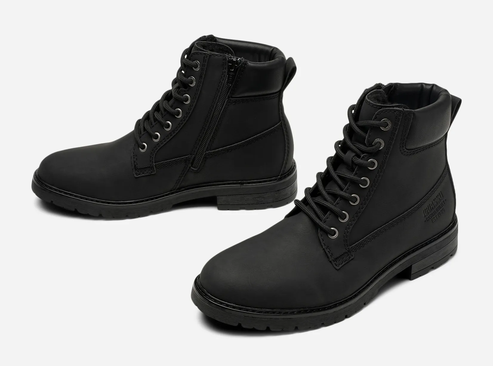 IGUASSU Boots Och Kängor|Vinterskor<,Varmfodrade kängor med dragkedja
