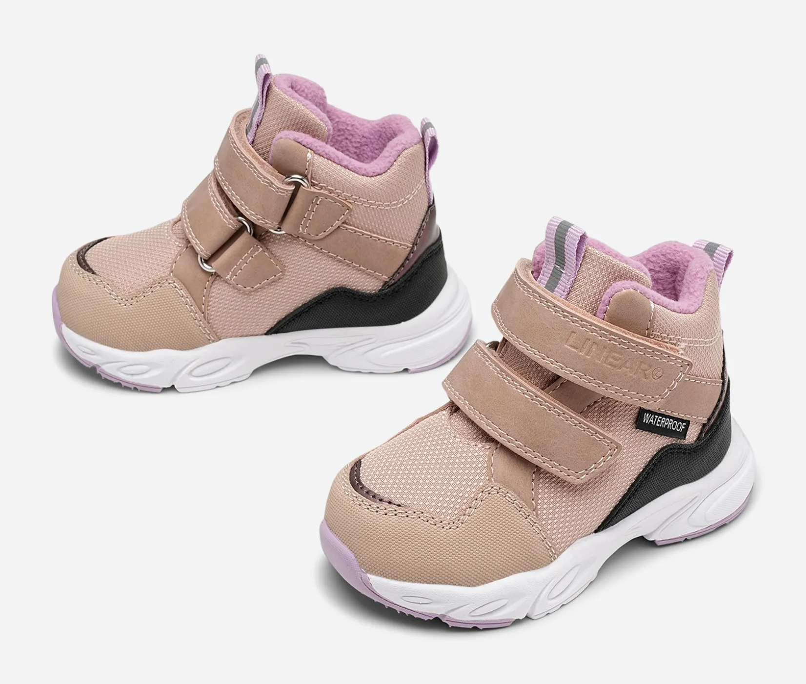 Barn LINEAR Vattentäta Barnskor|Babyskor<,Höga sneakers, waterproof