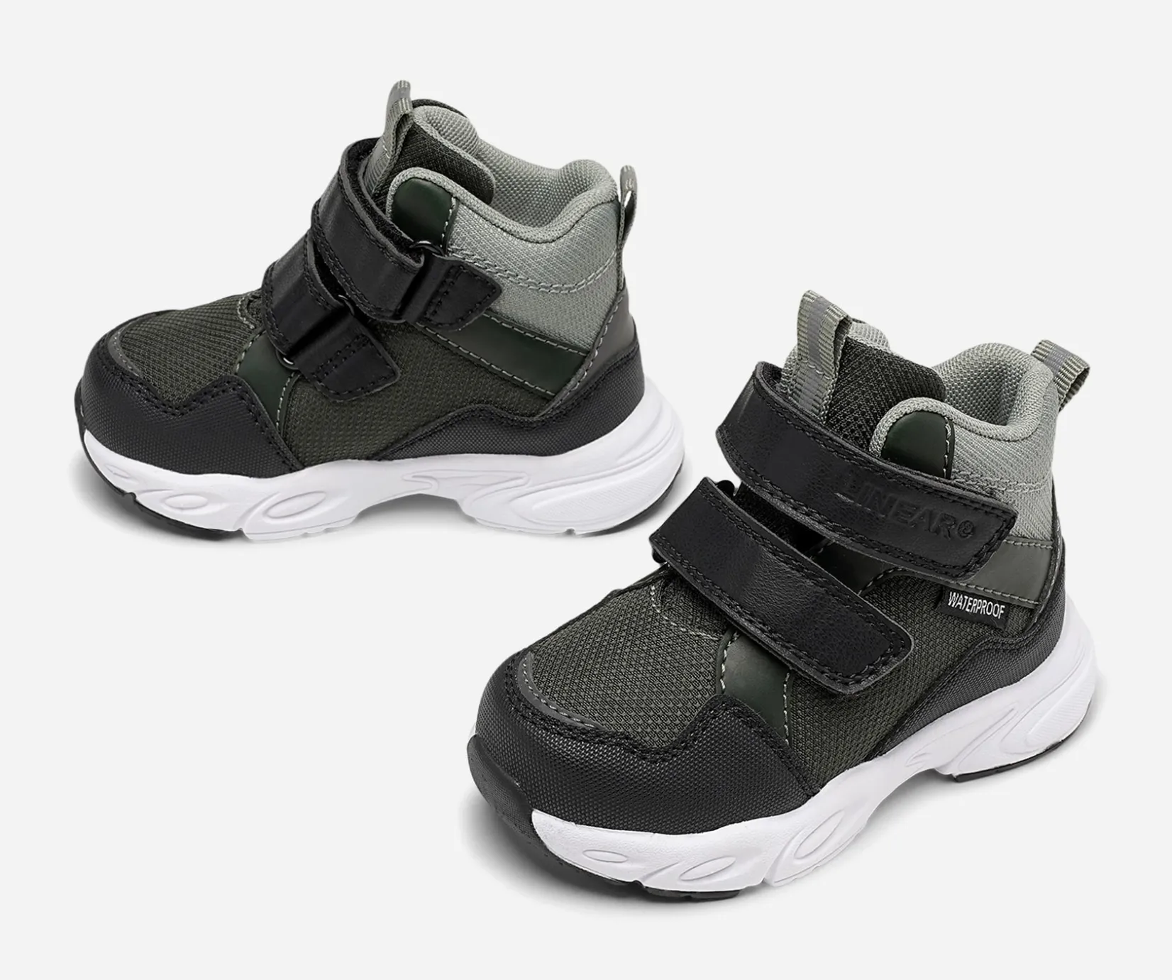 Barn LINEAR Vattentäta Barnskor|Babyskor<,Höga sneakers, waterproof