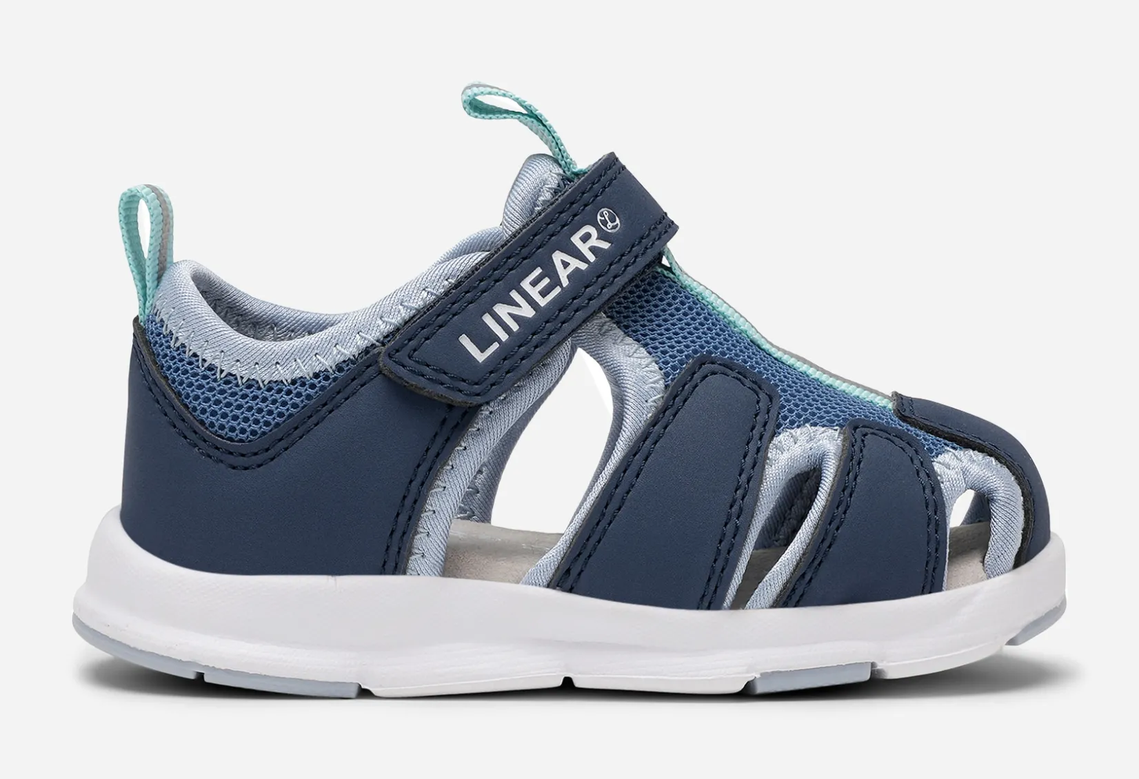 Barn LINEAR Babyskor|Sandaler<,Sandal med täckt tå