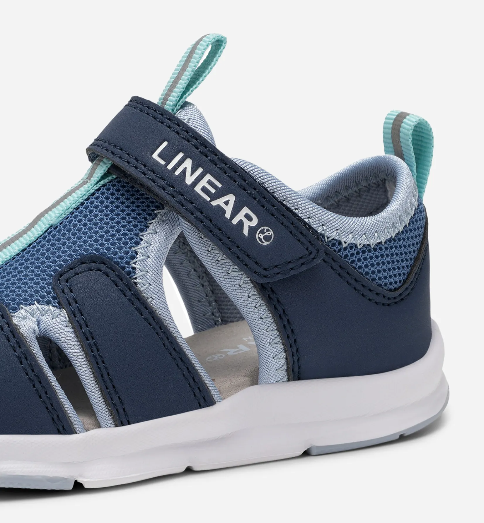 Barn LINEAR Babyskor|Sandaler<,Sandal med täckt tå