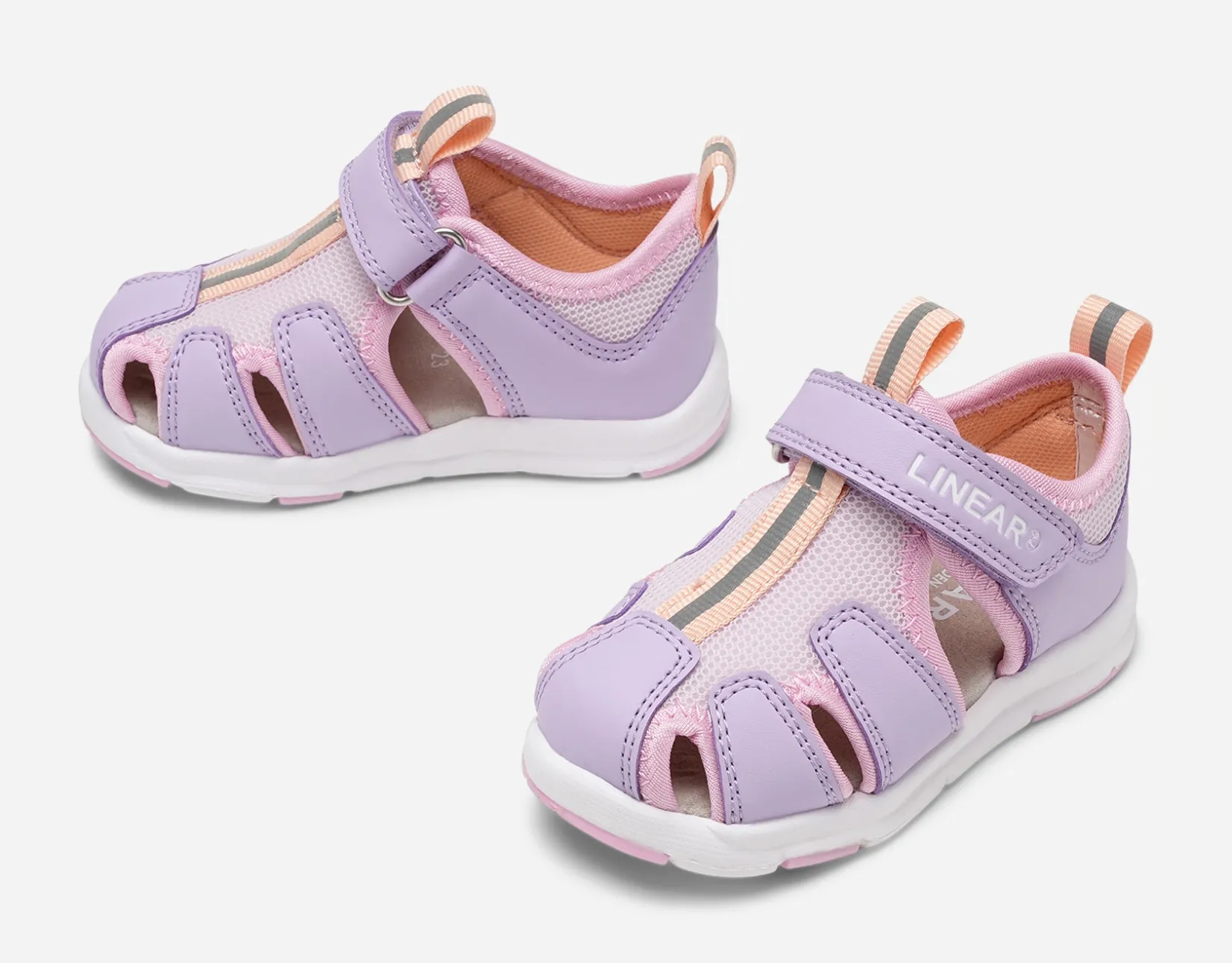 Barn LINEAR Babyskor|Sandaler<,Sandal med täckt tå