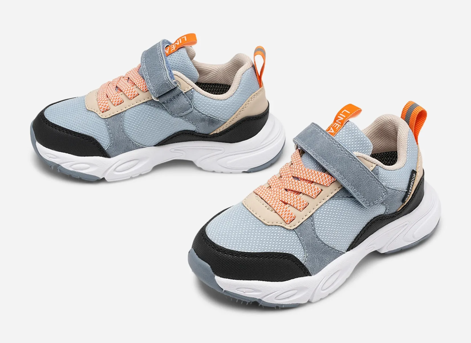 Barn LINEAR Vattentäta Barnskor|Sneakers<,Sneakers waterproof