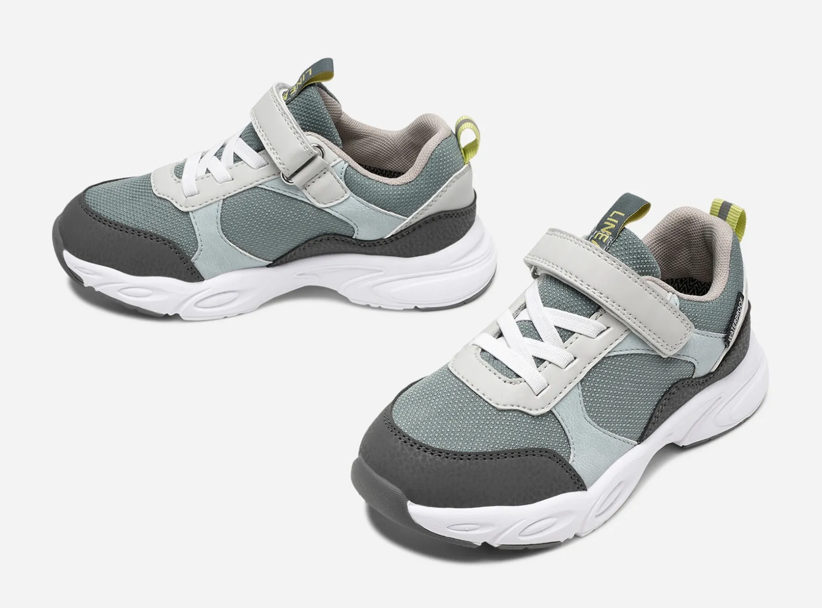 Barn LINEAR Vattentäta Barnskor|Sneakers<,Sneakers waterproof