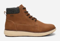LINEAR Boots Och Kängor|Vinterskor<,Varmfodrade boots med snörning
