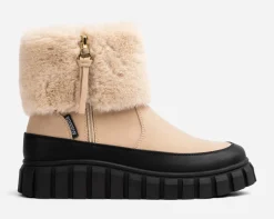 Barn LINEAR Boots Och Kängor|Vinterskor<,Varmfodrade boots med dragkedja