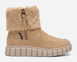 Barn LINEAR Boots Och Kängor|Vinterskor<,Varmfodrade boots med dragkedja