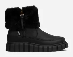 Barn LINEAR Boots Och Kängor|Vinterskor<,Varmfodrade boots med dragkedja