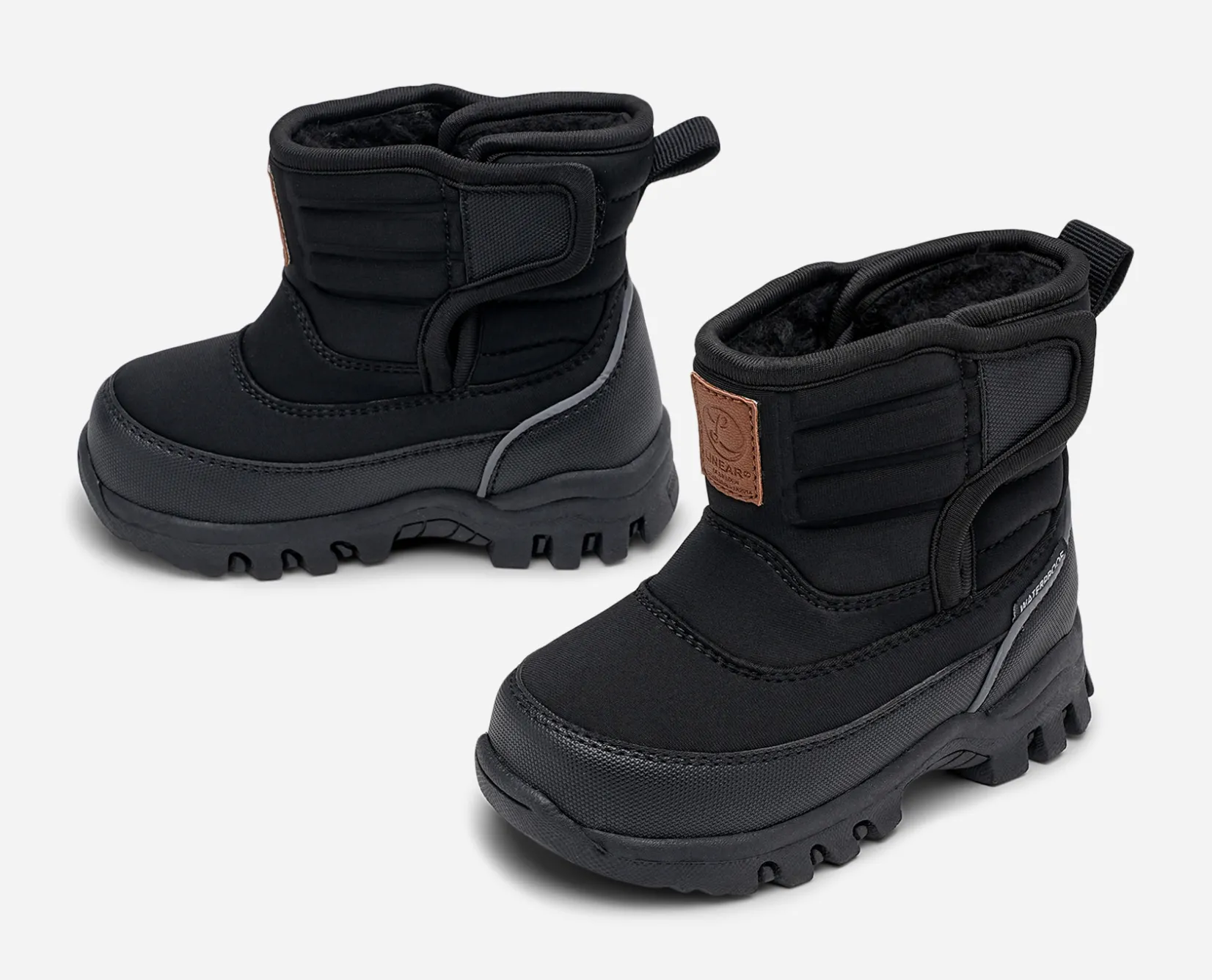 Barn LINEAR Vattentäta Barnskor|Babyskor<,Varmfodrade boots, waterproof