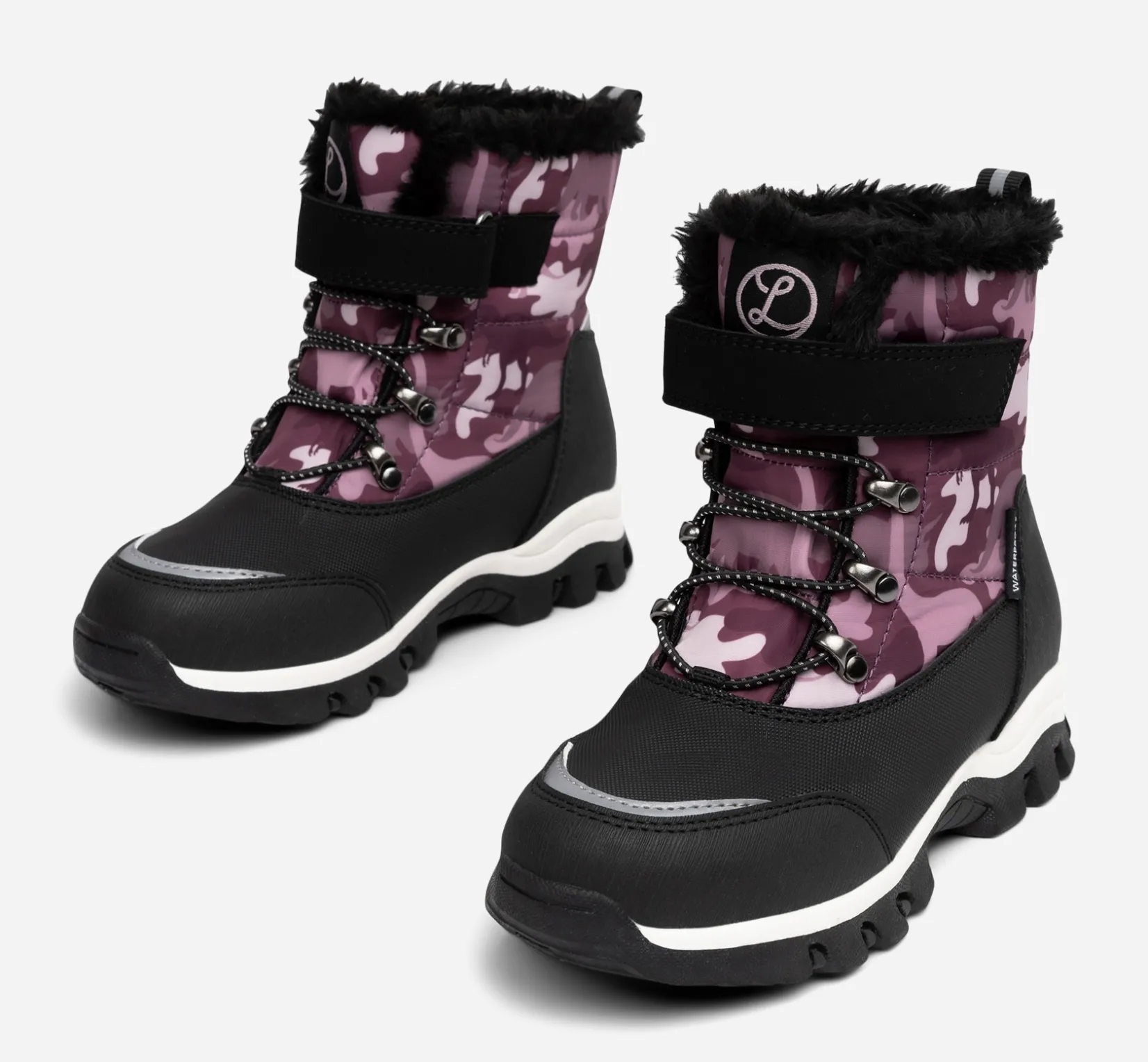 Barn LINEAR Vattentäta Barnskor|Boots Och Kängor<,Varmfodrade kängor waterproof