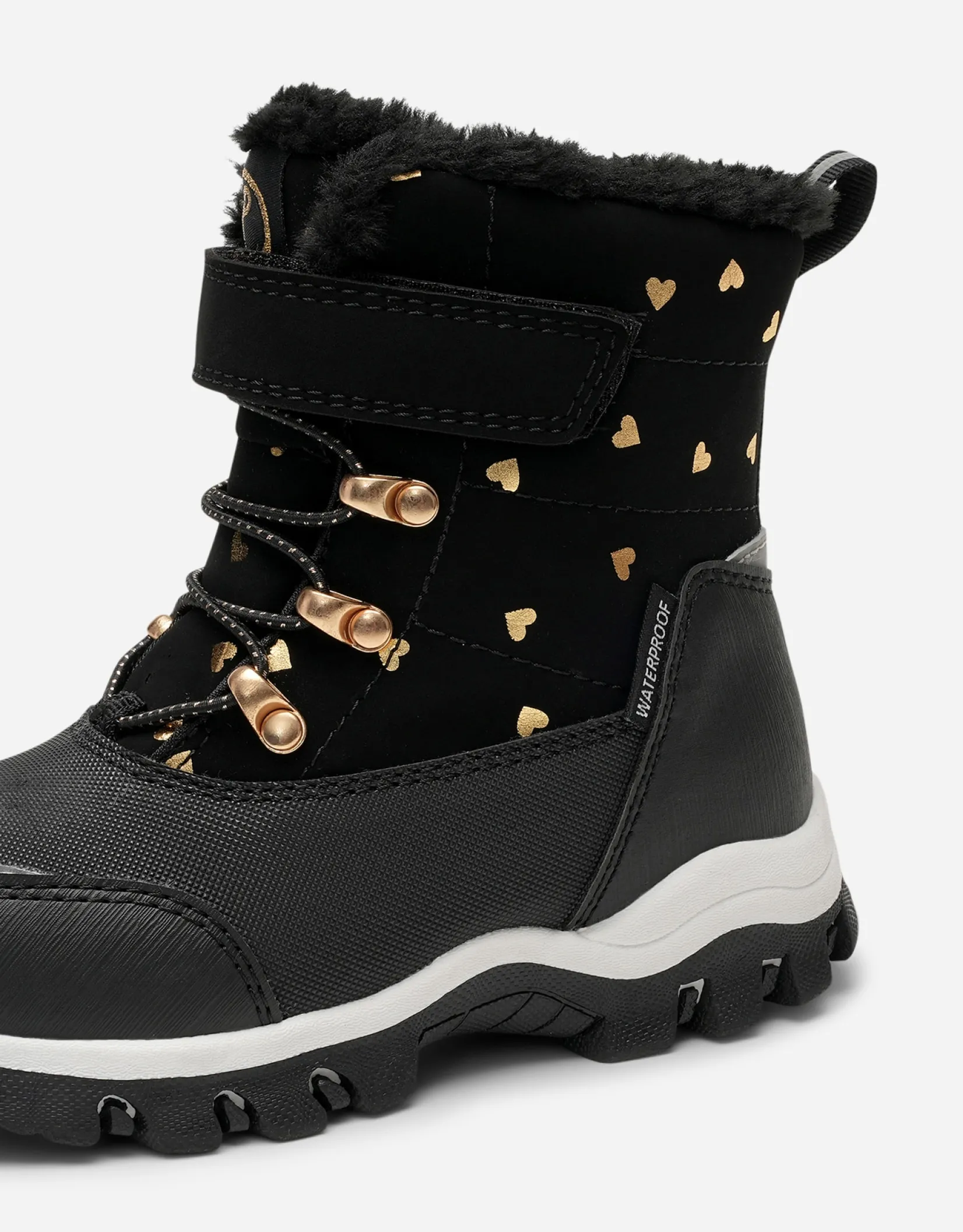 Barn LINEAR Vattentäta Barnskor|Boots Och Kängor<,Varmfodrade kängor waterproof
