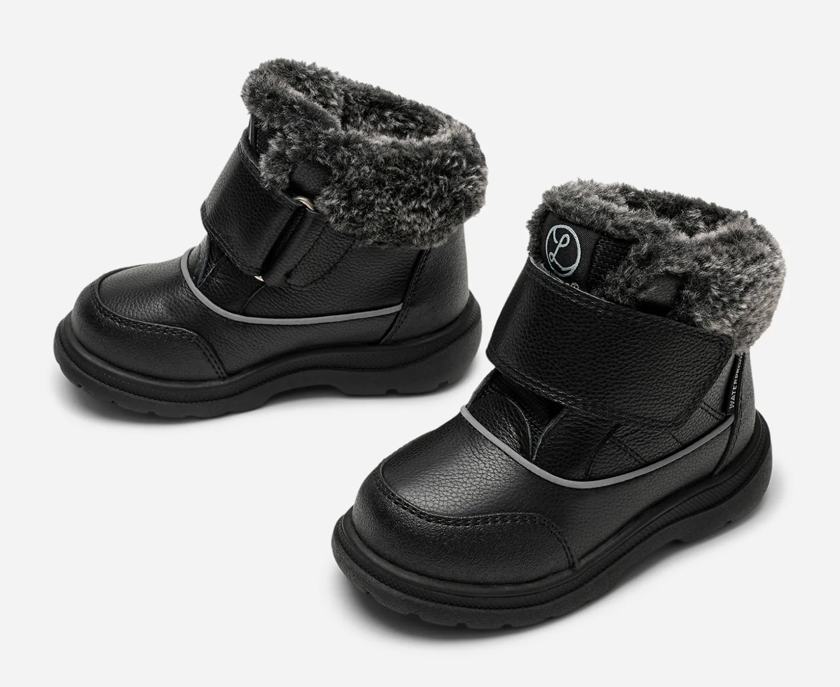 Barn LINEAR Vattentäta Barnskor|Babyskor<,Varmfodrade kängor waterproof