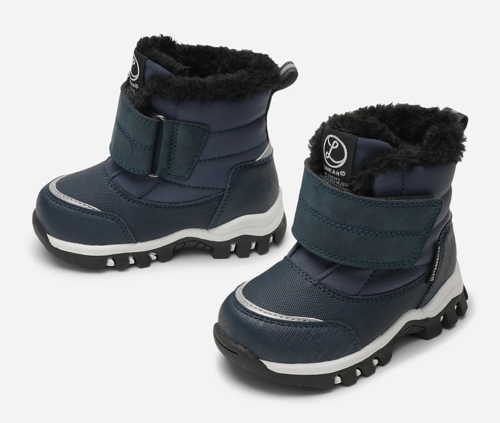 Barn LINEAR Vattentäta Barnskor|Babyskor<,Varmfodrade kängor waterproof