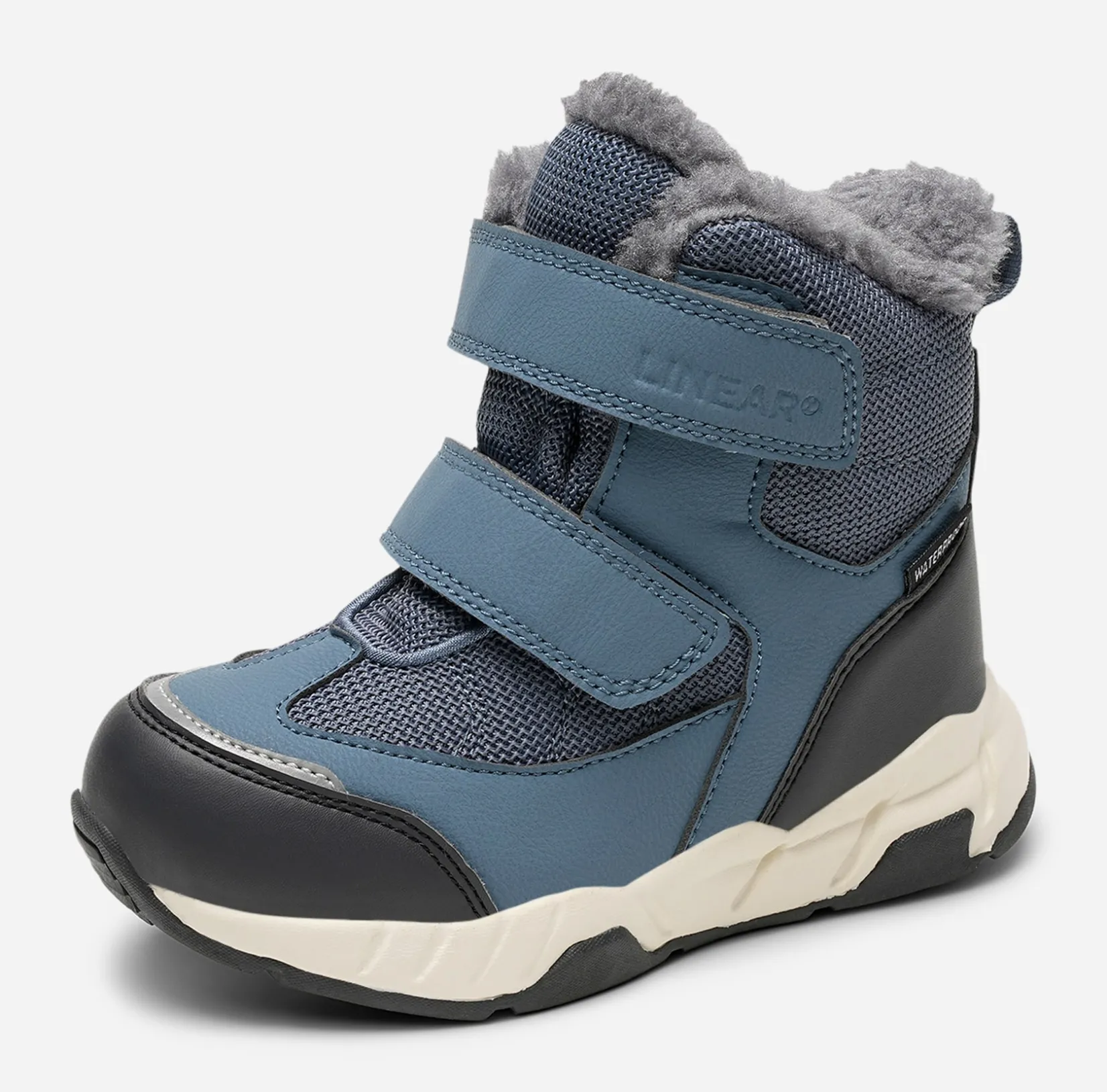 Barn LINEAR Vattentäta Barnskor|Boots Och Kängor<,Varmfodrade kängor waterproof